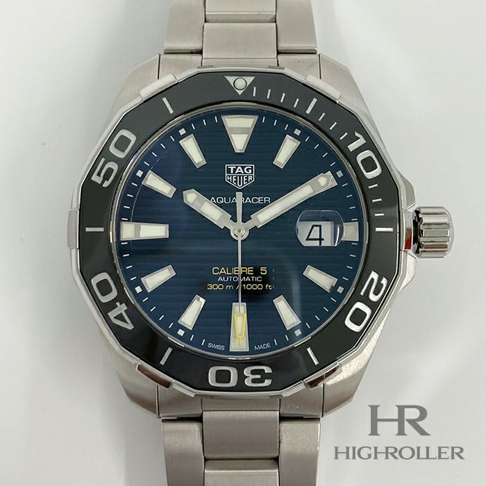 アクアレーサー キャリバー5 セラミック WAY201A.BA0927 タグホイヤー TAG HEUER 中古 | 高級ブランド腕時計専門店 HIGH  ROLLER（ハイローラー）